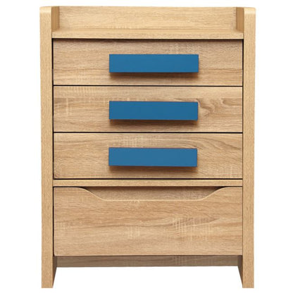 Drawer Playroom Sonama-blue Hm10217.02 63Χ40Χ80cm