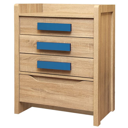 Drawer Playroom Sonama-blue Hm10217.02 63Χ40Χ80cm