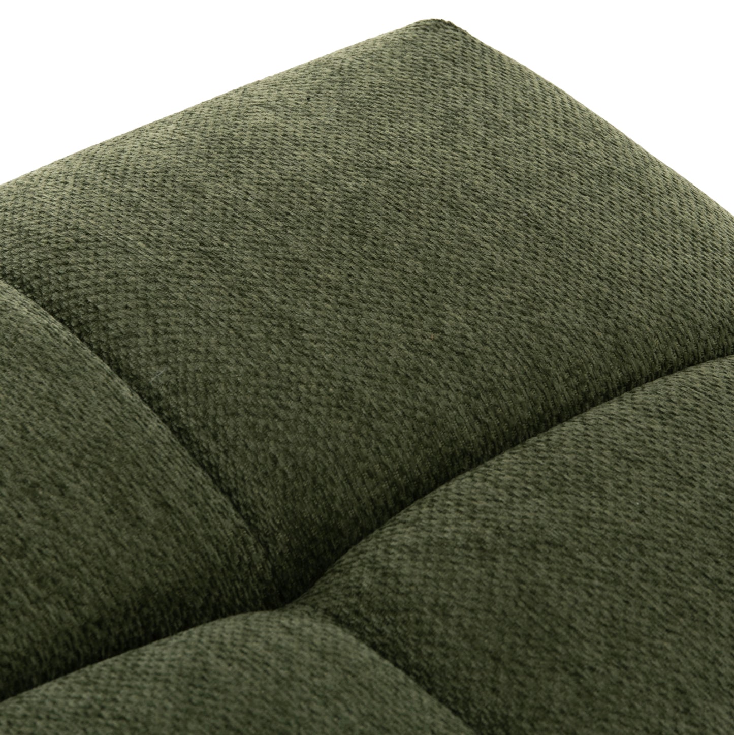Foot Stool Coven Hm3342.04 Green Fabric 100x65x37hcm.