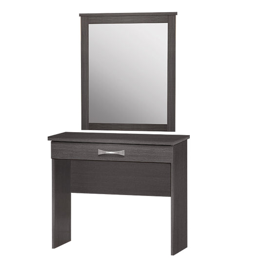 Dressing Table With Drawer 80x40x76 & Mirro Zebrano 72x90 Hm10157