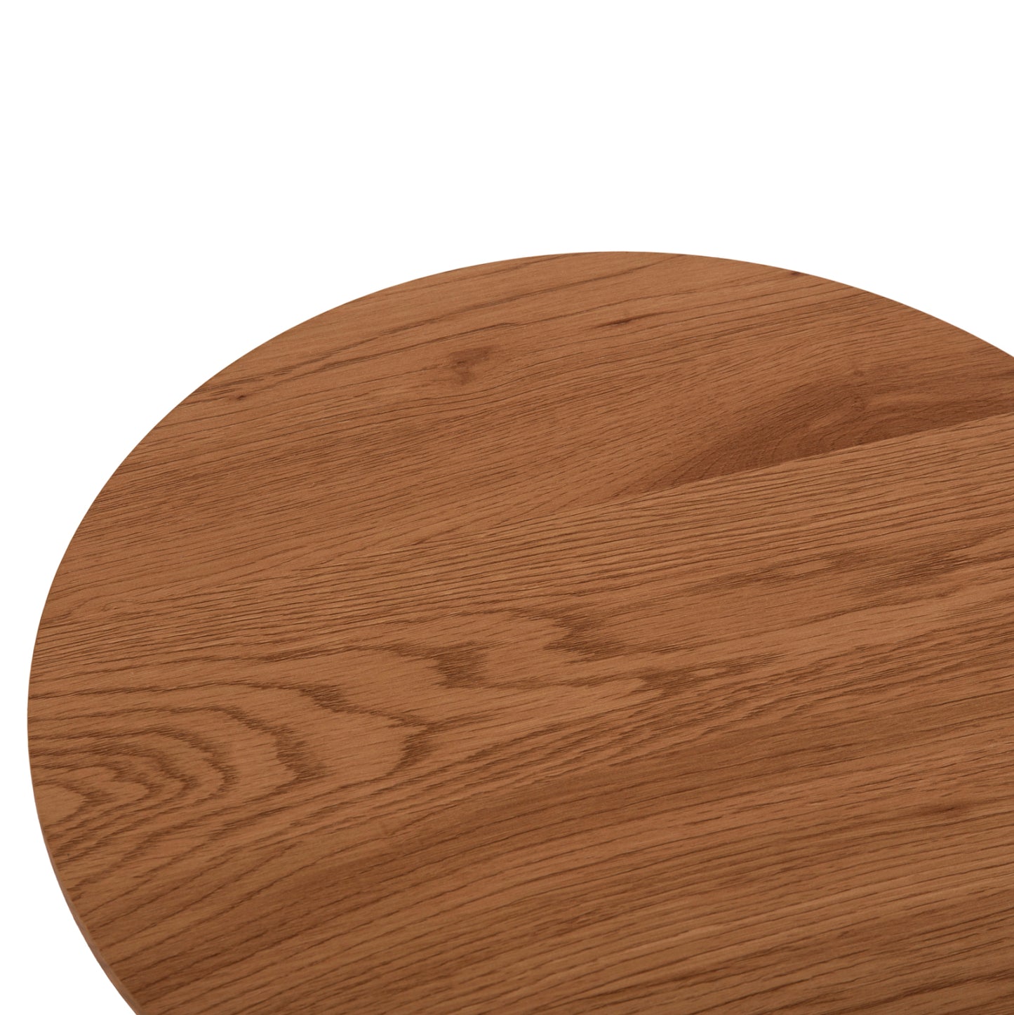 Side Table Talbert Hm18025 Mdf In Natural Wood Color Φ45x50,5hcm.