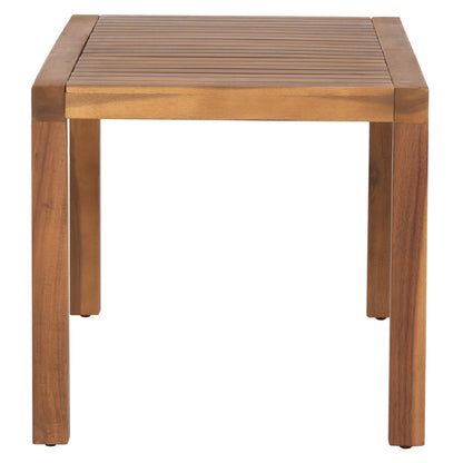 Beach Square Side Table Bler Hm6532 Acacia Wood--natural Color 44x44x40hcm.