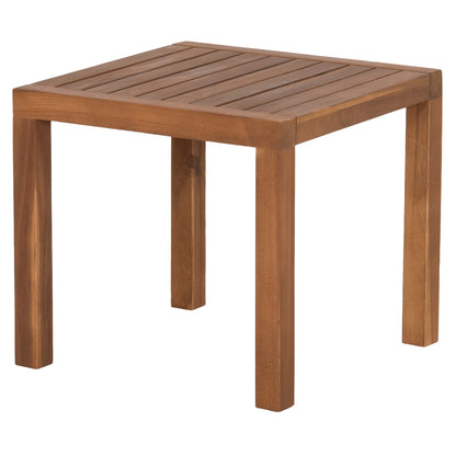 Beach Square Side Table Bler Hm6532 Acacia Wood--natural Color 44x44x40hcm.