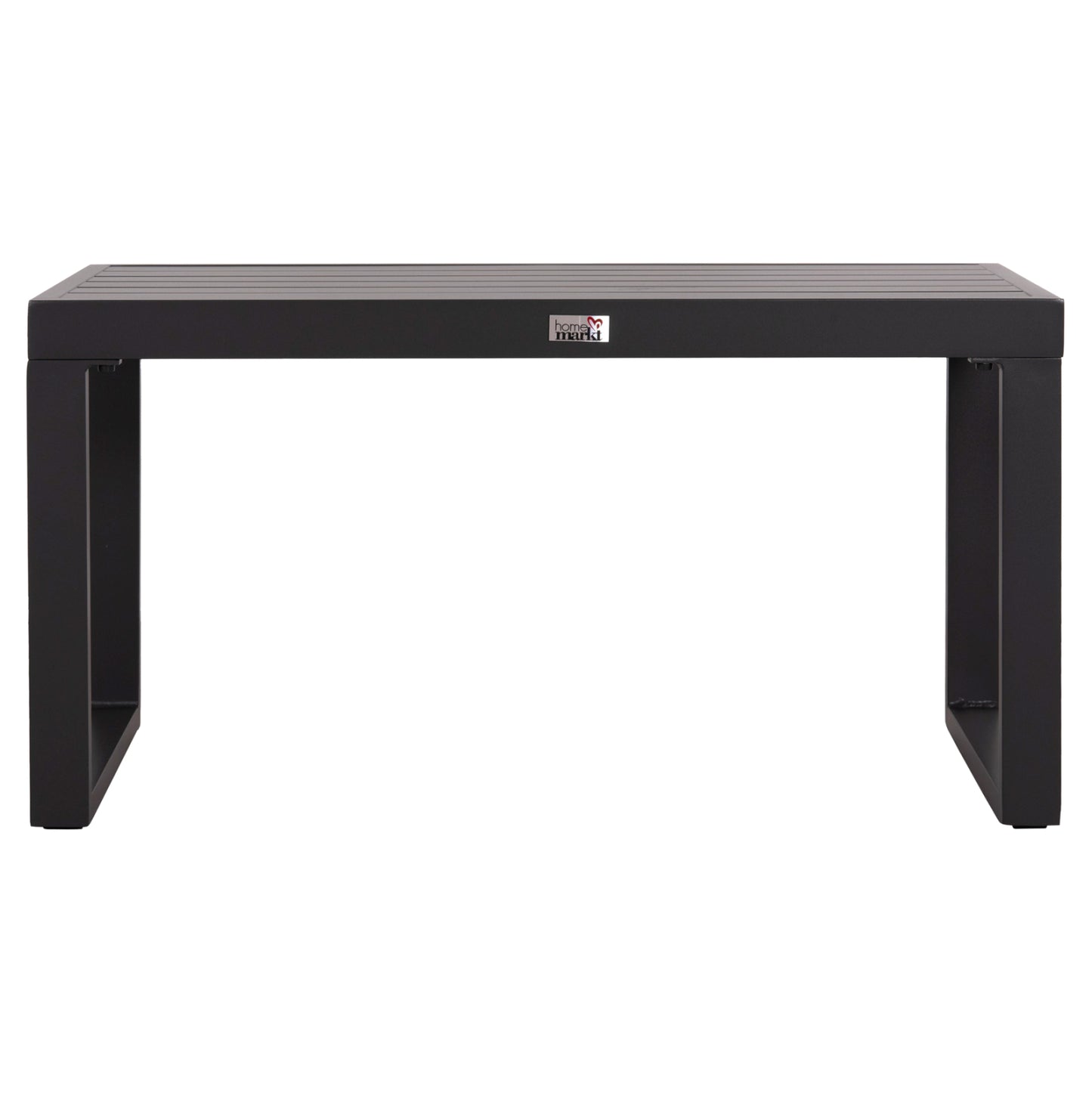 Sunlounger Side Table Sentry Hm6275.03 Aluminum In Dark Grey 87x43,5x45hcm.