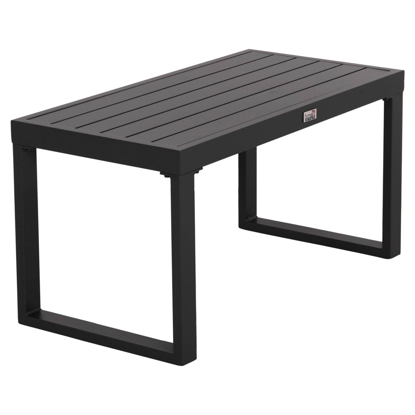 Sunlounger Side Table Sentry Hm6275.03 Aluminum In Dark Grey 87x43,5x45hcm.