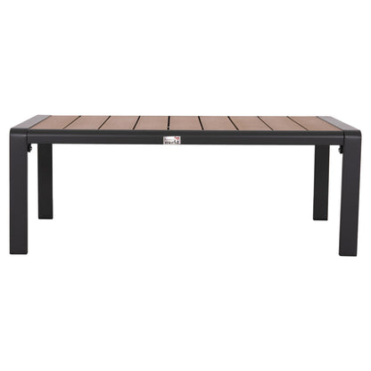 Sunlounger Side Table Bentry Hm6276.03 Aluminum In Dark Grey--polywood 100x56x35hcm.