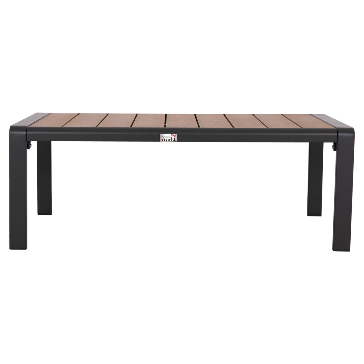 Sunlounger Side Table Bentry Hm6276.03 Aluminum In Dark Grey--polywood 100x56x35hcm.