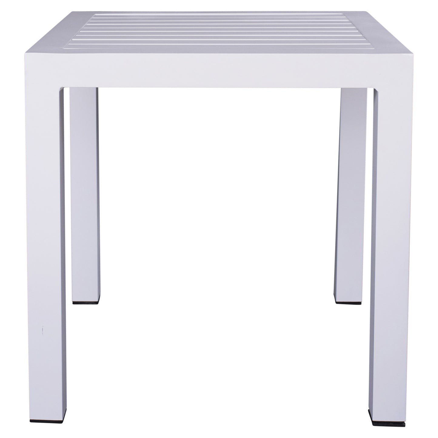 Aluminum Coffee Table Qiana Hm5402.01 White 45x45x45,5Ηcm