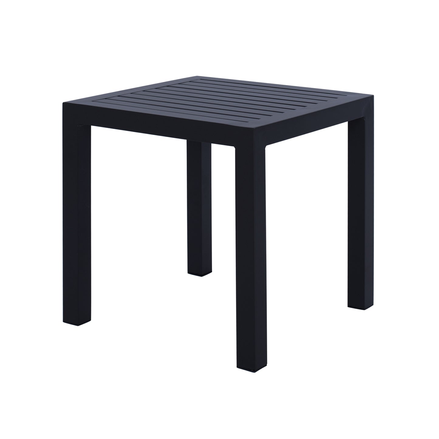 Aluminum Coffee Table Qiana Hm5402.02 Grey 45x45x45,5Ηcm