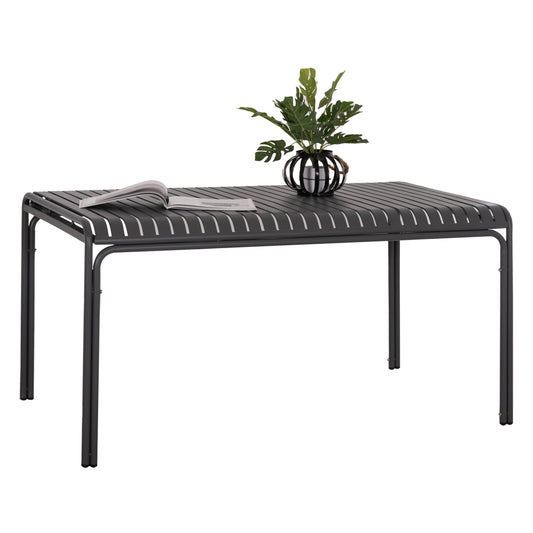 Outdoor Aluminum Table Rachel Hm6339.01 Grey Color 150x80x75hcm.