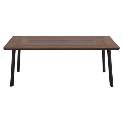 Aluminum Table With Polywood 200x100 Grey Hm5131.12