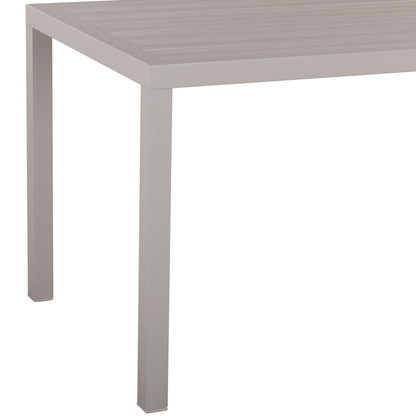 Aluminum Table 120x80 White Hm5570.01