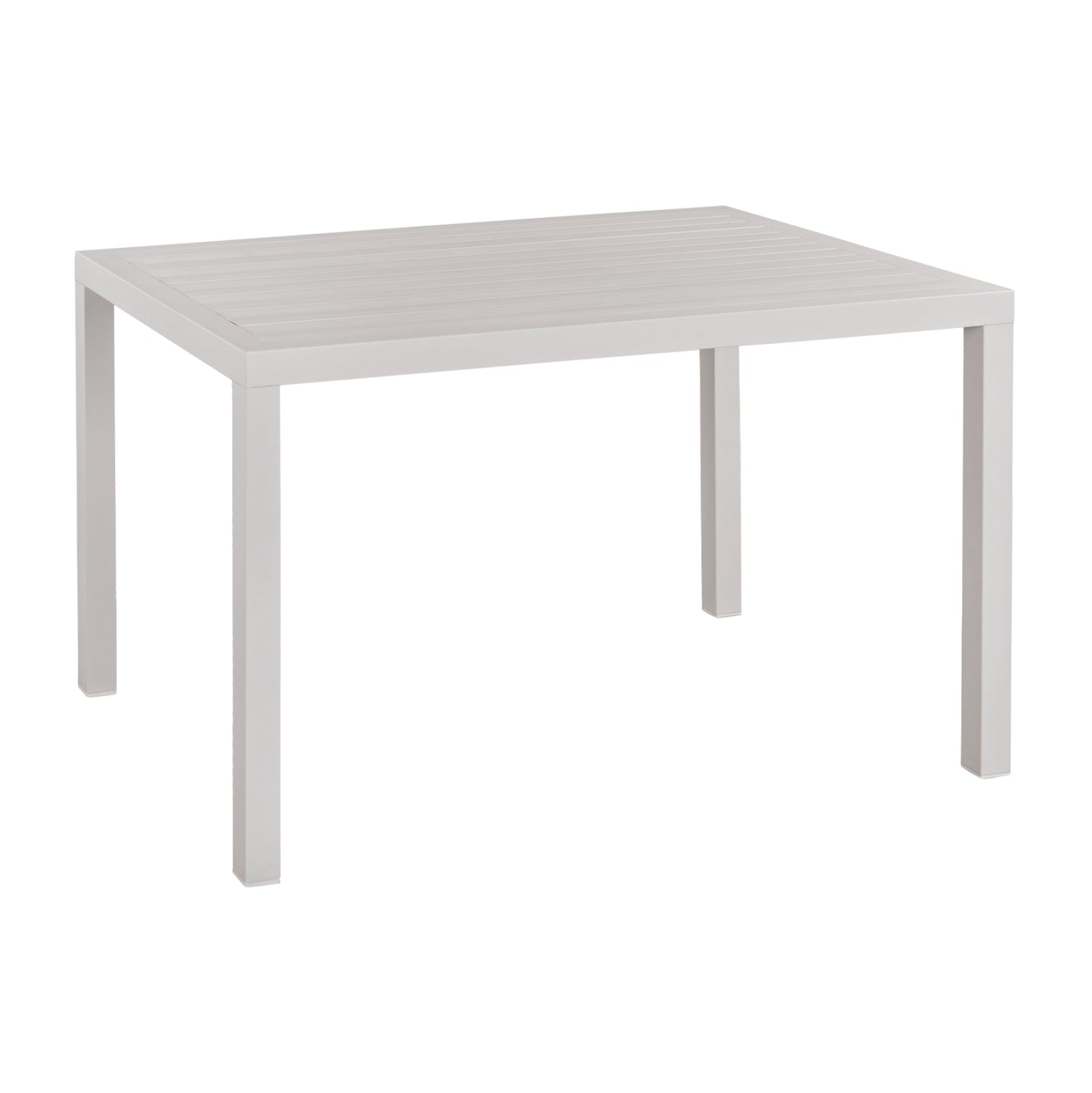 Aluminum Table 120x80 White Hm5570.01