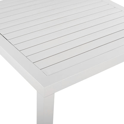 Aluminum Table 80x80 White Hm5572.01