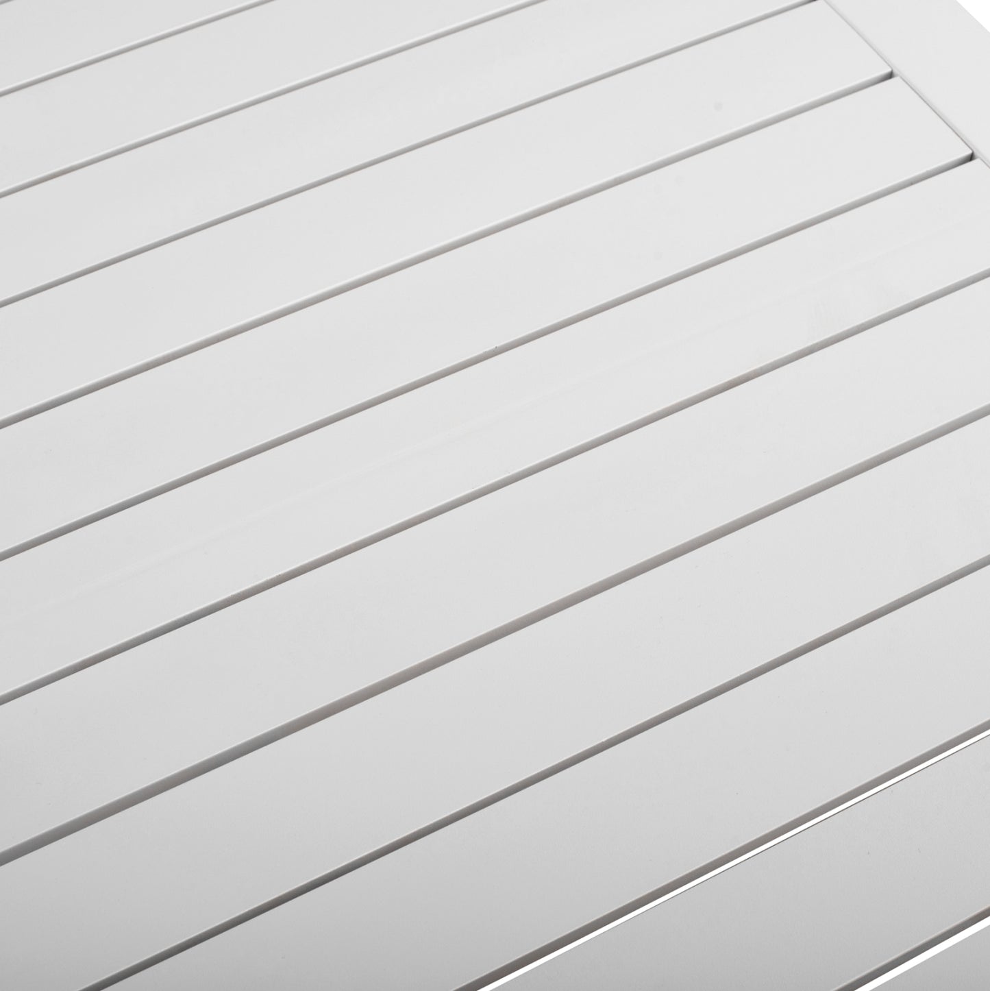 Aluminum Table 80x80 White Hm5572.01