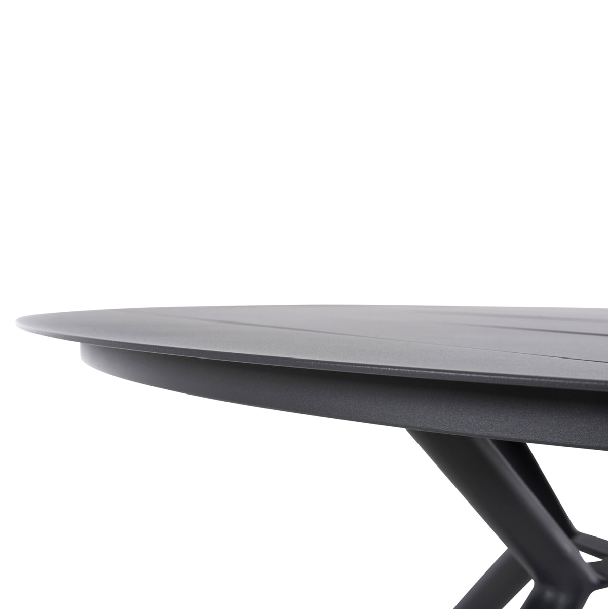 Outdoor Table Round Higer Hm6061.03 Anthracite Aluminum Φ126Χ73hcm.