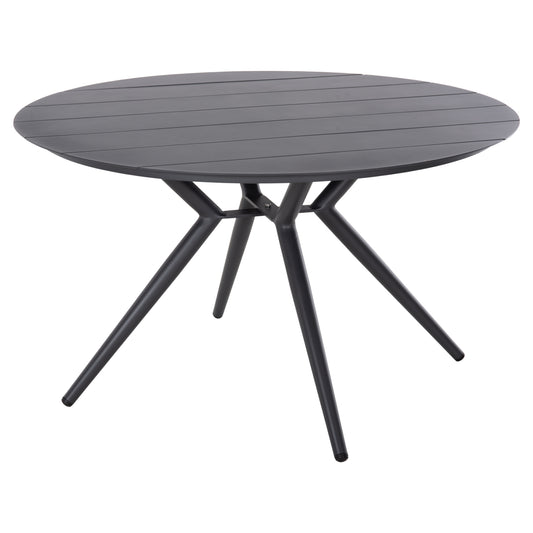 Outdoor Table Round Higer Hm6061.03 Anthracite Aluminum Φ126Χ73hcm.