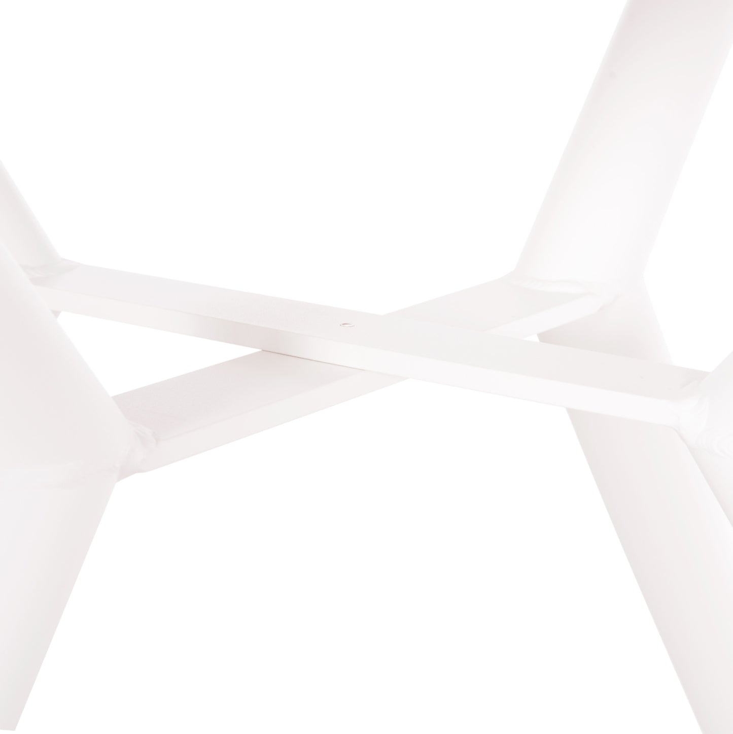 Outdoor Table Round Higer Hm6290.02 White Aluminum Φ126Χ74hcm.