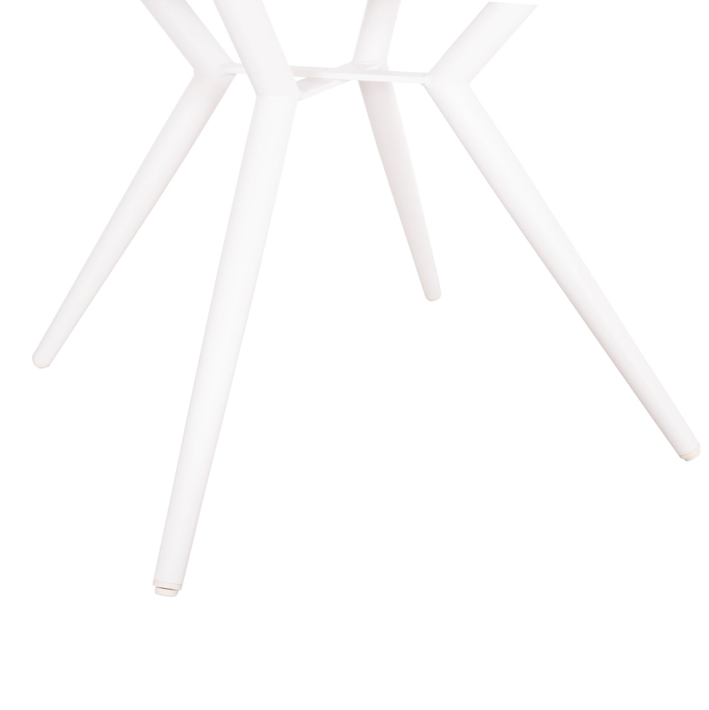 Outdoor Table Round Higer Hm6290.02 White Aluminum Φ126Χ74hcm.