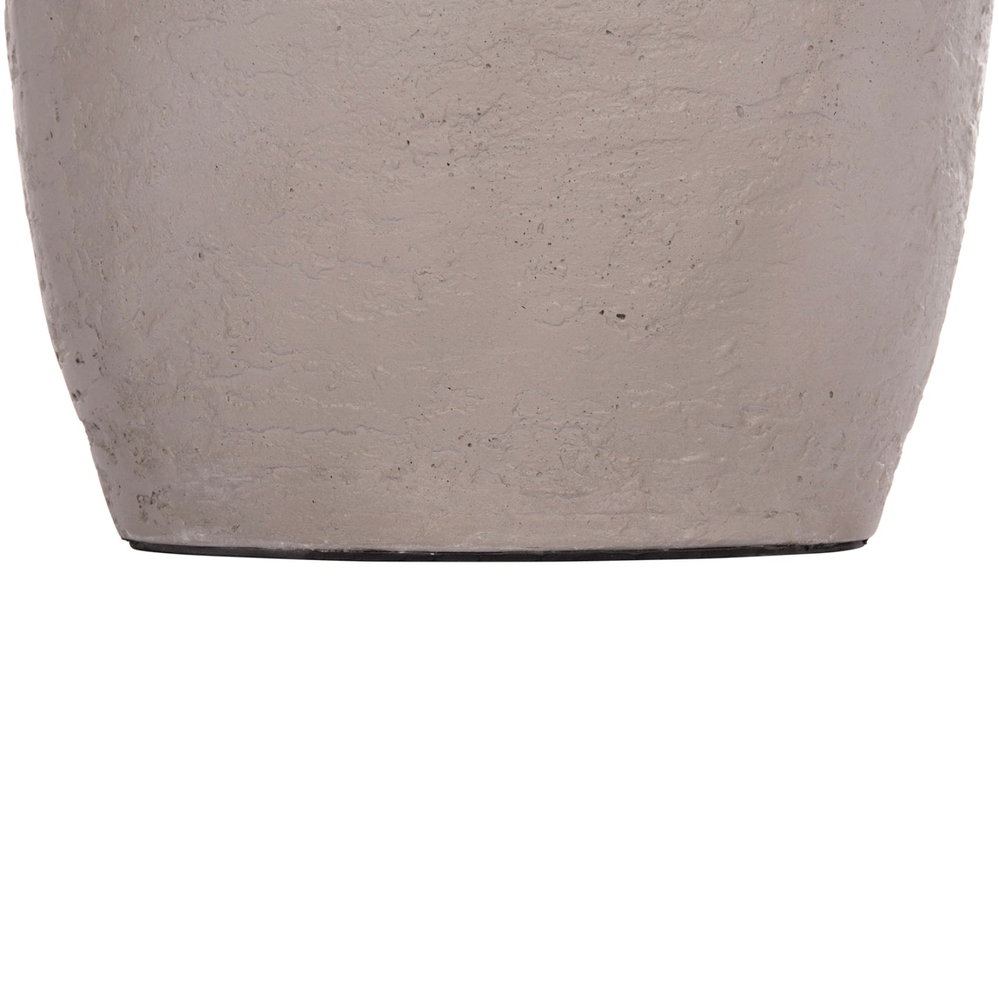 Side Table Rebon Hm18156.03l Fiber Cement In Grey Color--Φ40x56.5hcm