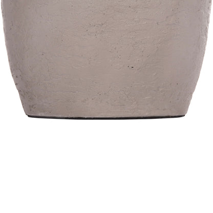 Side Table Rebon Hm18156.03l Fiber Cement In Grey Color--Φ40x56.5hcm