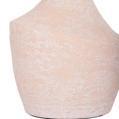Side Table Rebon Hm18156.04l Fiber Cement In Peach Color--Φ40x56.5hcm