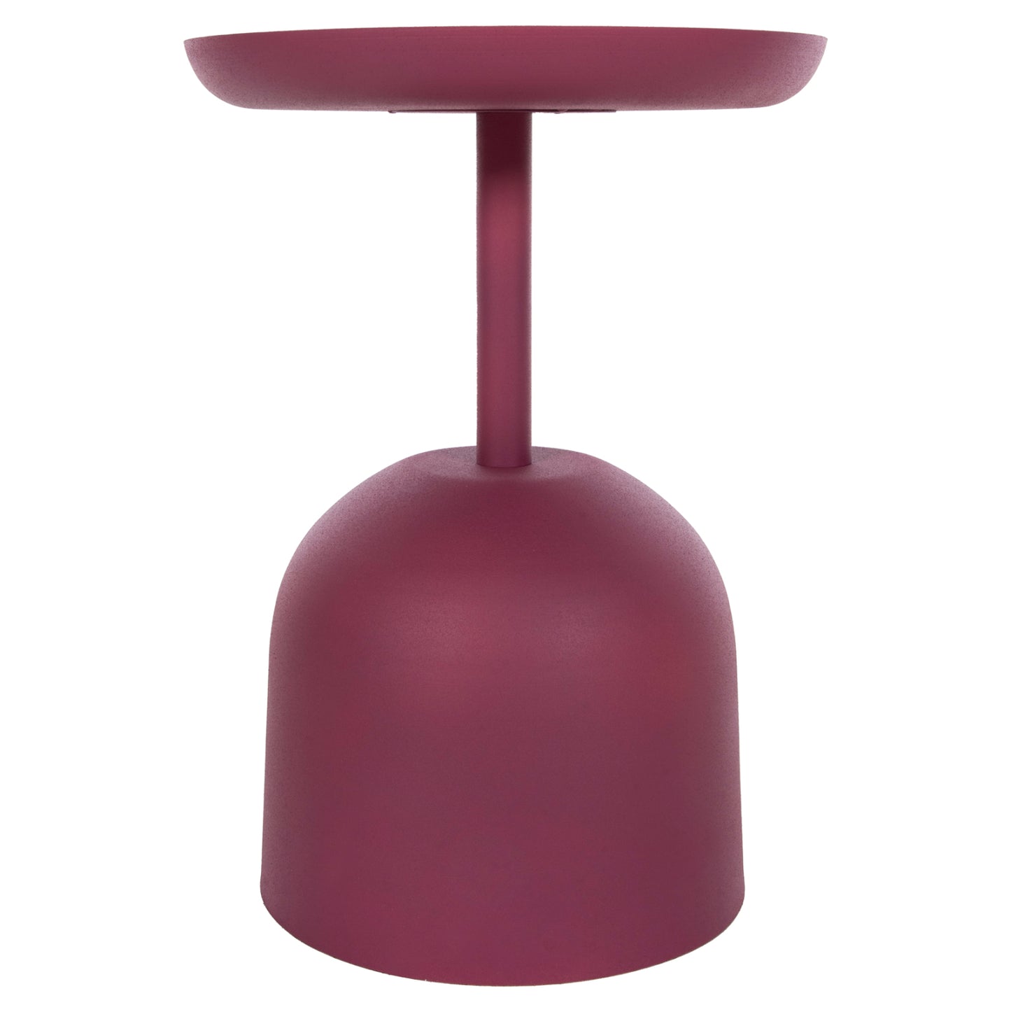 Side Table Round Delbel Hm4262.06 Metal In Pink Φ36x49hcm.
