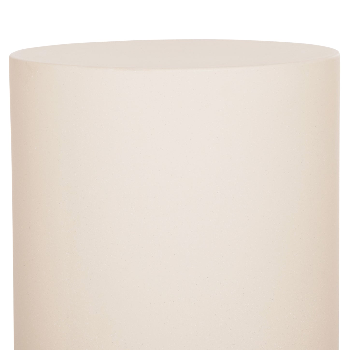 Round Side Table Kyoko Hm6592.02 Beige Fiber Cement Φ40x43hcm