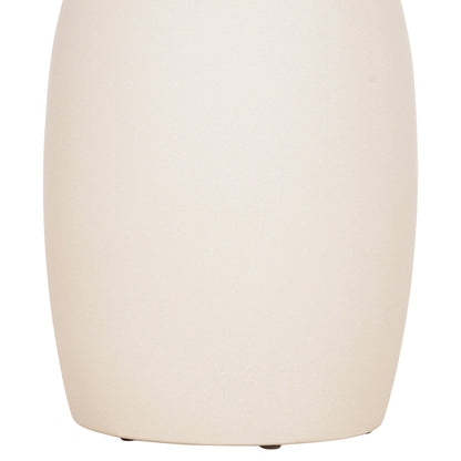 Round Side Table Hikari Hm6593.02 Beige Fiber Cement Φ46x48hcm