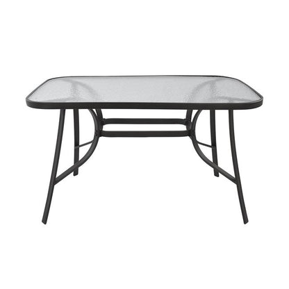 Table Bravo Metallic Grey 120Χ70Χ72 Cm Hm5021.01