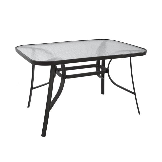 Table Bravo Metallic Grey 120Χ70Χ72 Cm Hm5021.01