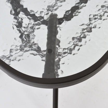 Table Bruno Metallic Brown 140Χ80Χ72 Hm5106.02