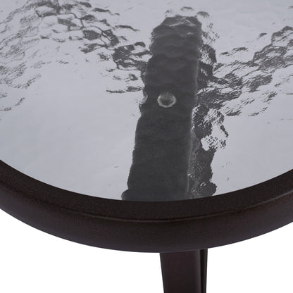 Table Metallic Brown 150x90Χ72 Hm5145.02