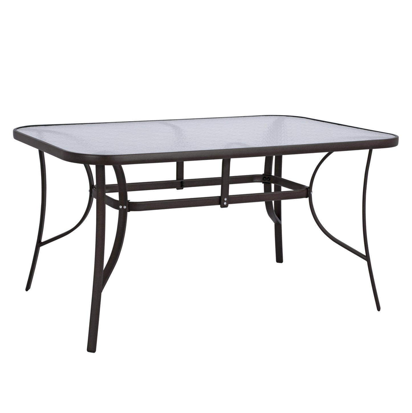 Table Metallic Brown 150x90Χ72 Hm5145.02