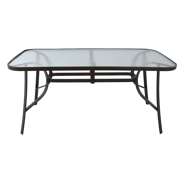 Table Bruno Metallic Brown 160Χ90Χ72 Hm5074.02