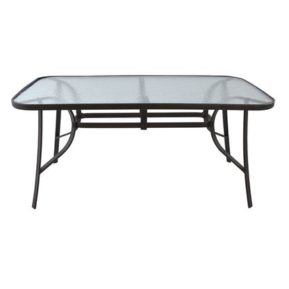 Table Bruno Metallic Brown 160Χ90Χ72 Hm5074.02