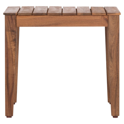 Outdoor Square Coffee Table Ruth Hm6230 Acacia Wood In Natural Color 50x50x45hcm.