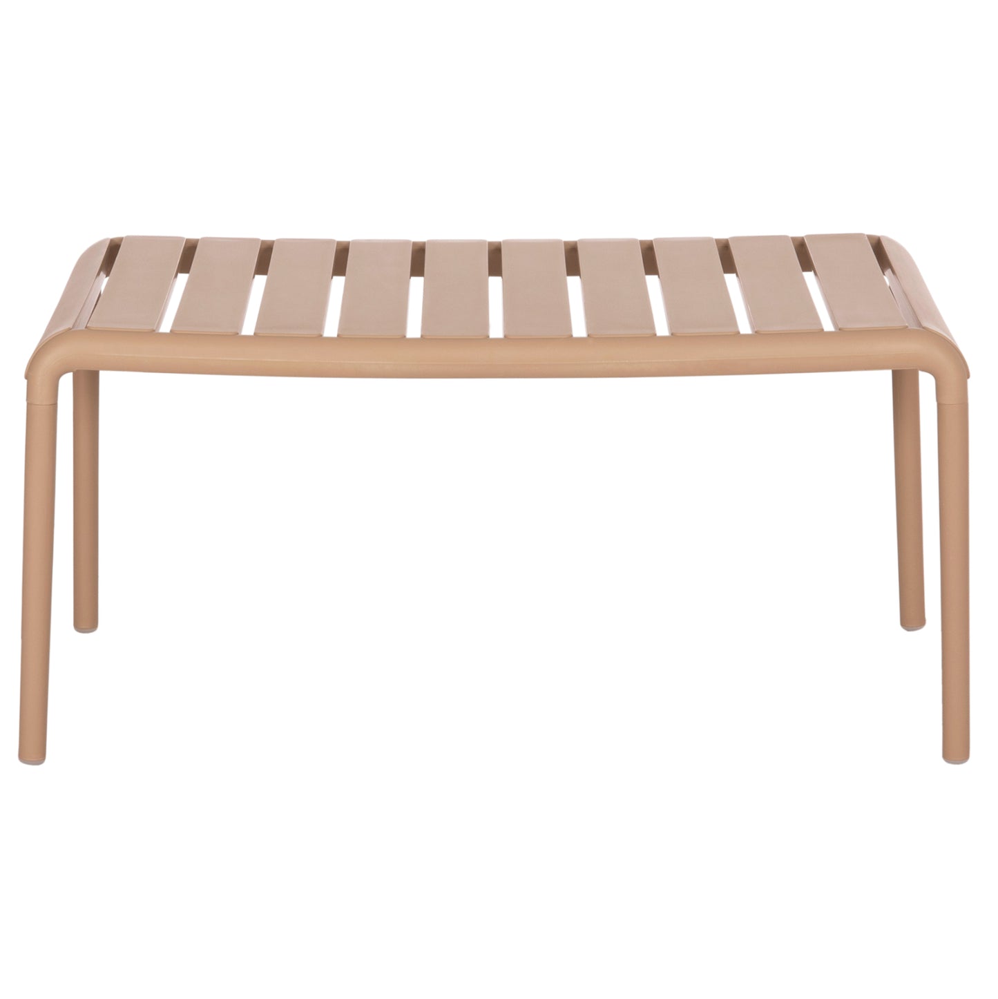 Outdoor Coffee Table Korver Hm6334.04 Polypropylene In Cappuccino 100x60x46hcm.