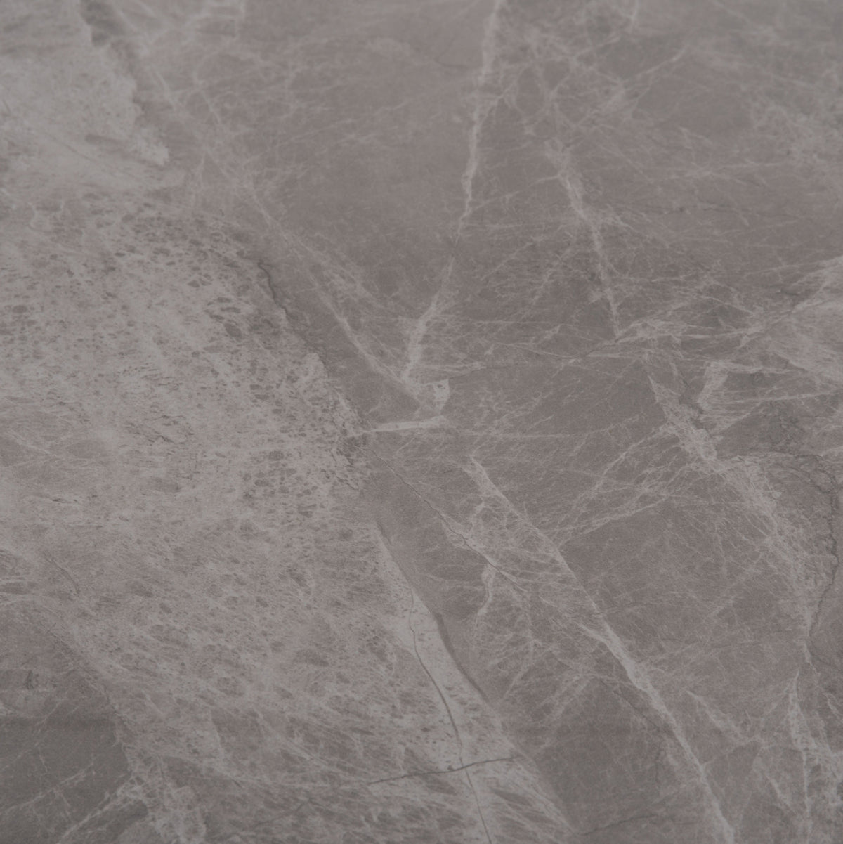 Dining Table Raven Ceramic Top In Grey Marble Look  140x80xH74cm