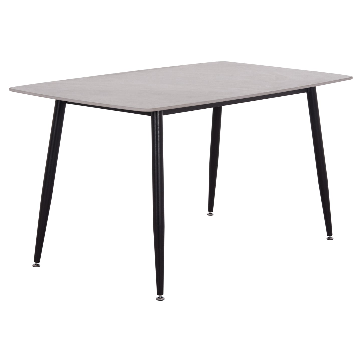 Dining Table Raven Hm18149.13 Ceramic Top In Grey Marble Look  140x80x74hcm.