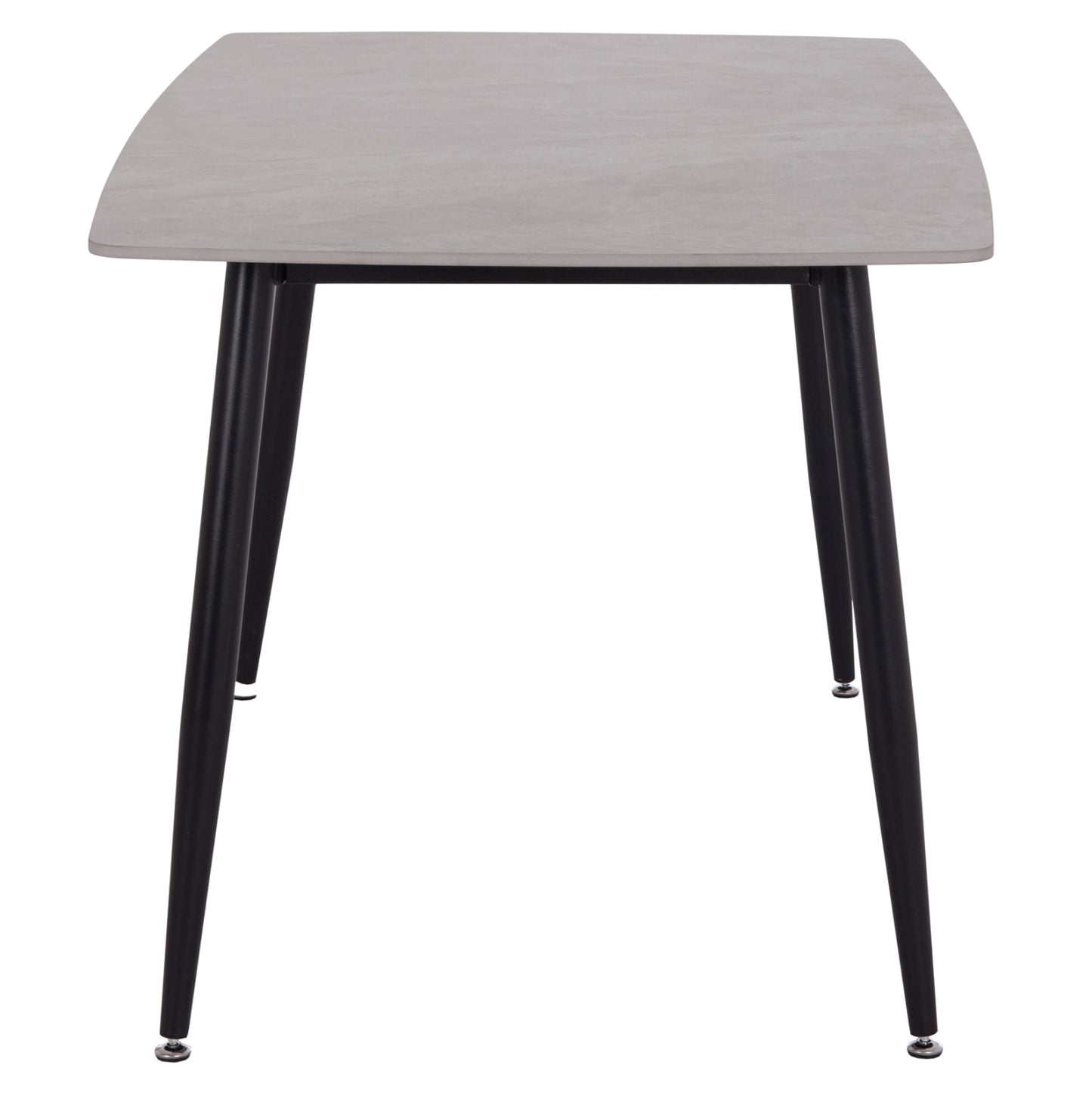 Dining Table Raven Hm18149.13 Ceramic Top In Grey Marble Look  140x80x74hcm.