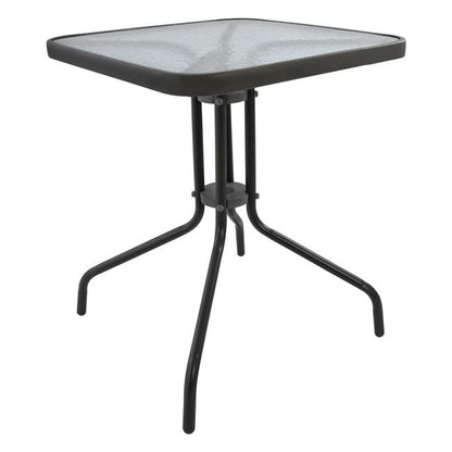 Table Figo Metallic Grey 60x60x72 Cm Hm5035.01