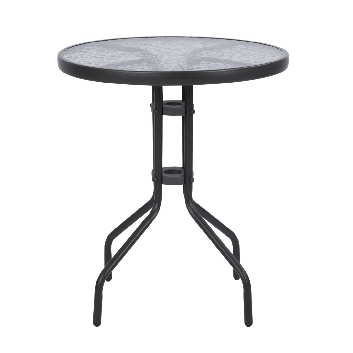 Table Metallic Lima Grey '60x68cm Hm5079.01