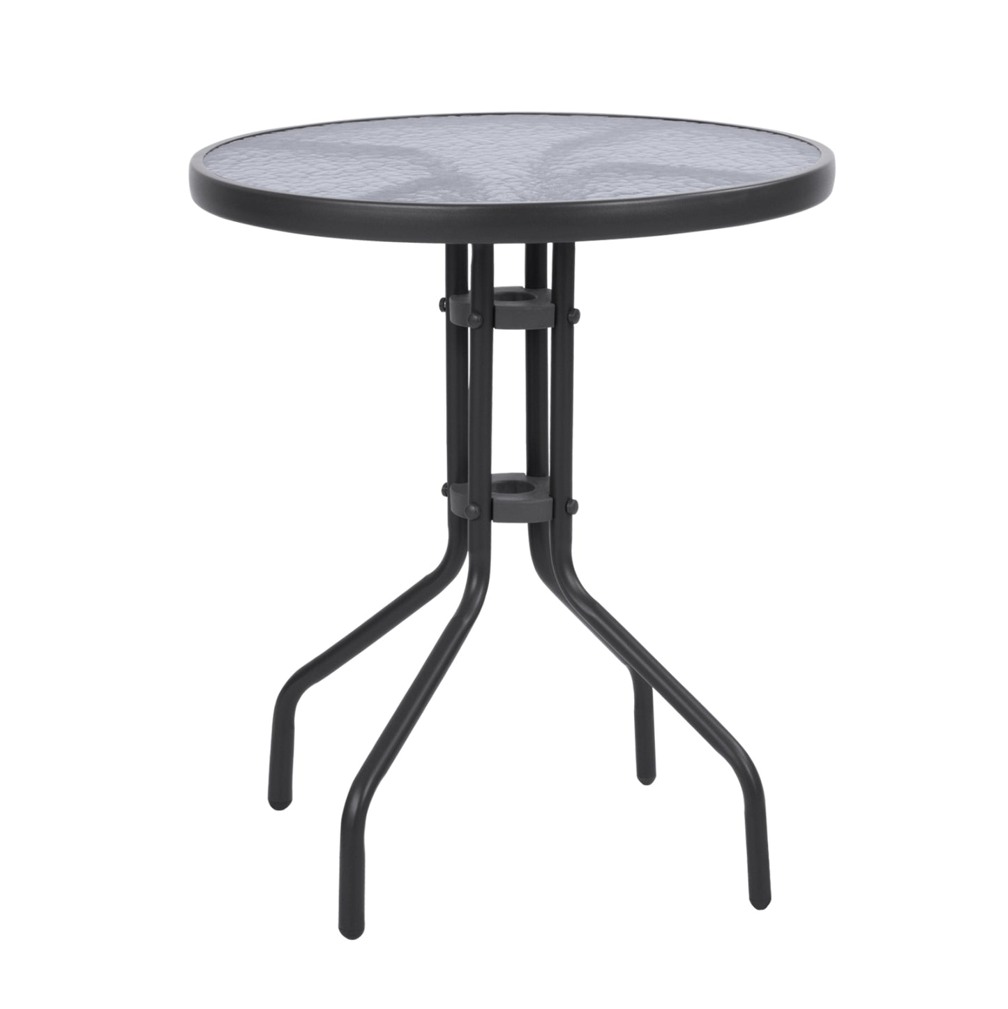 Table Metallic Lima Grey '60x68cm Hm5079.01