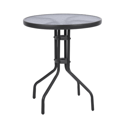 Table Metallic Lima Grey '60x68cm Hm5079.01