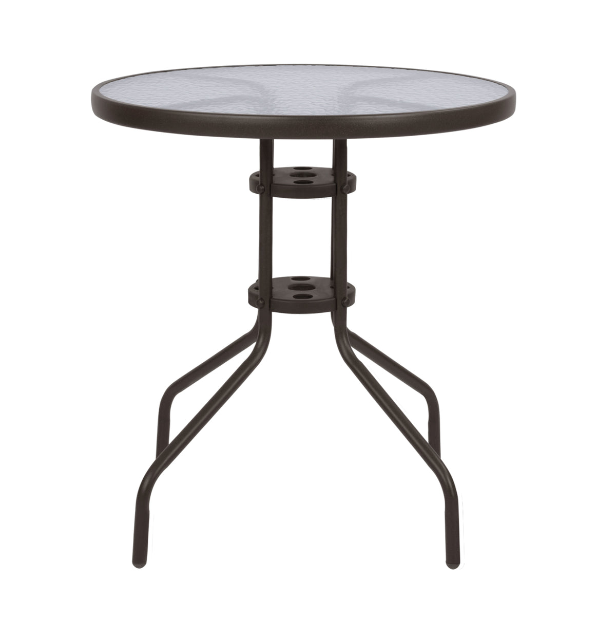 Table Metallic Brown '70x70 Hm5146.02