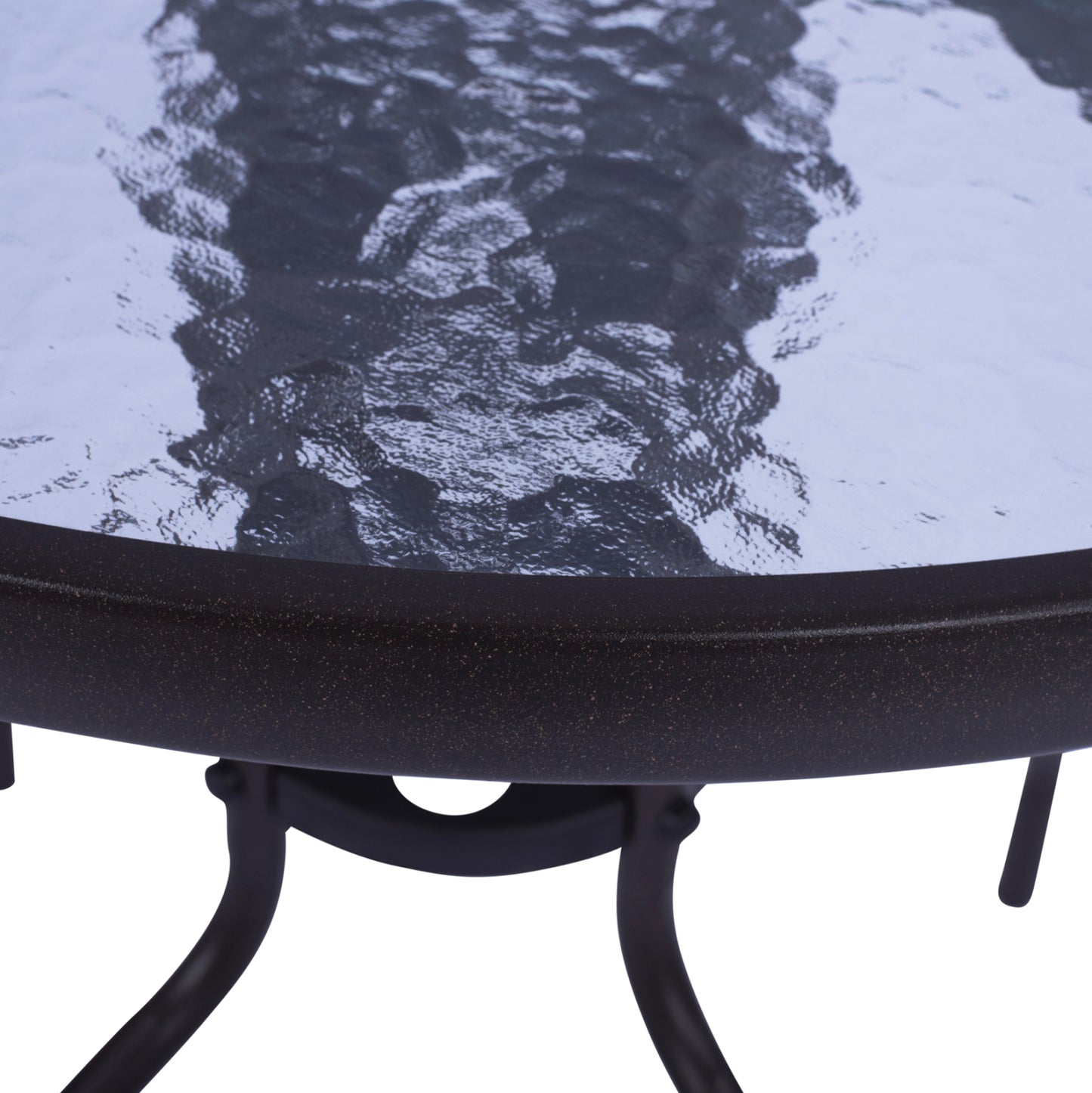 Table Metallic Brown '70x70 Hm5146.02
