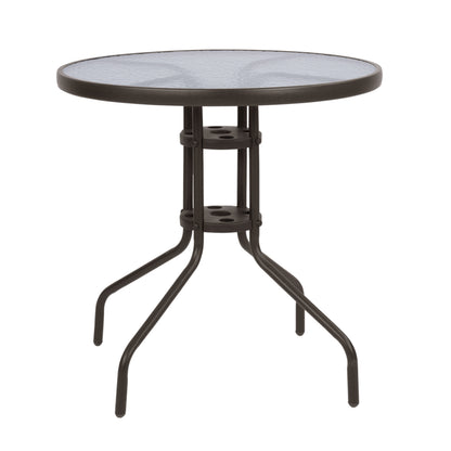 Table Metallic Brown '70x70 Hm5146.02