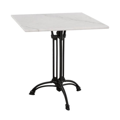 Table With 3 Legs From Cast Iron Hm5611 With Marble 70x70