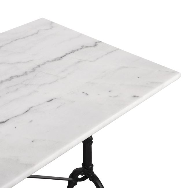 Table With Base From Cast Iron Hm464 With Marble 100x60x72